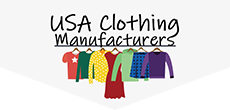 USA Clothing Manufacturers Logo