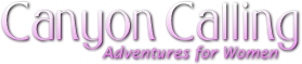 Canyon Calling Adventures For Women Logo