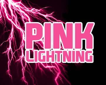 Pink Lightning Team Logo