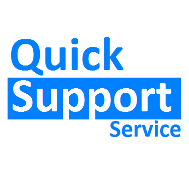 Quick Support Service Logo