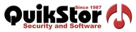 QuikStor Security & Software Logo