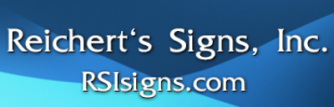 Reichert's Signs, Inc Logo