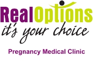 RealOptions Pregnancy Medical Clinic Logo