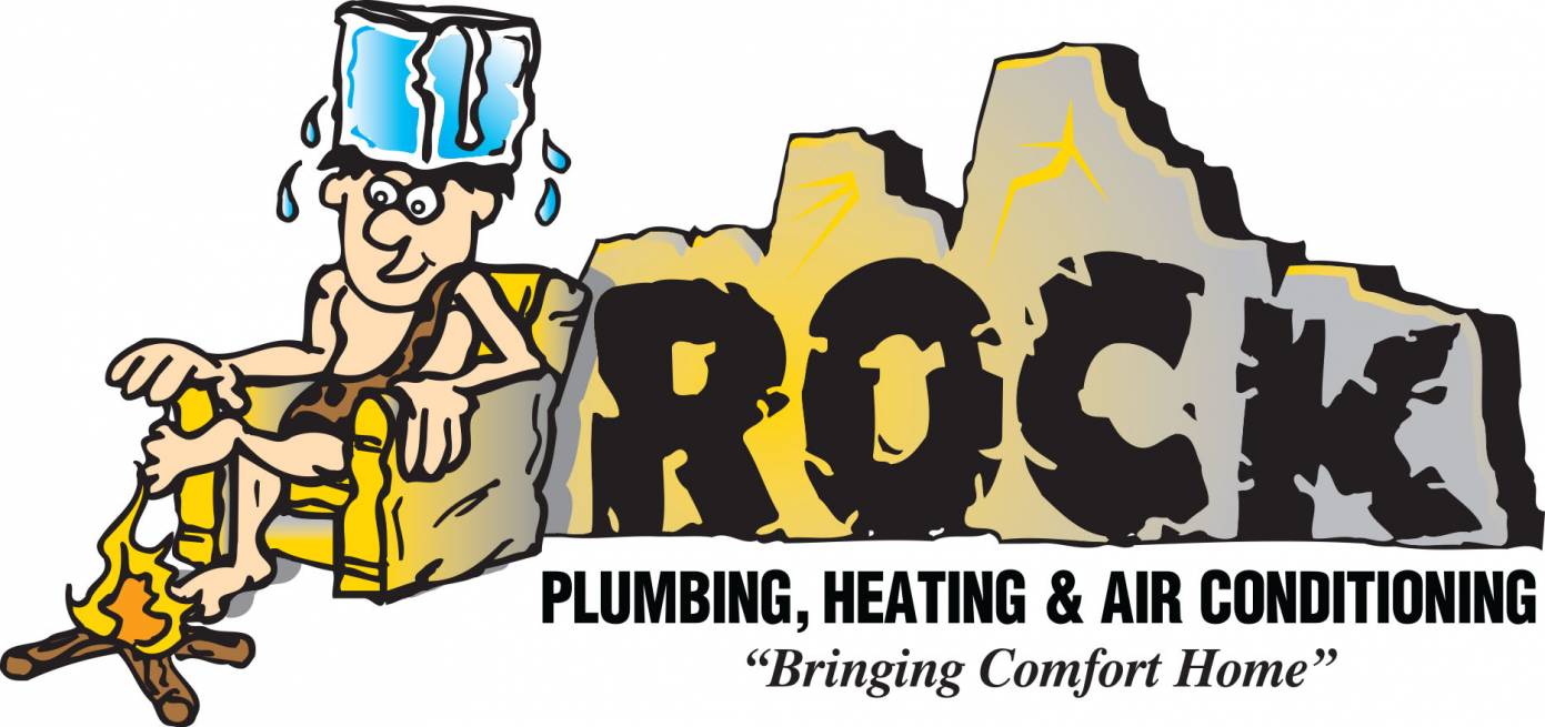 Rock Plumbing, Heating & Air Conditioning Logo