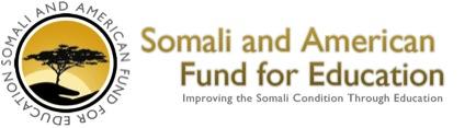 Somali and American Fund for Education Logo