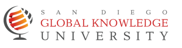 San Diego Global Knowledge University Logo