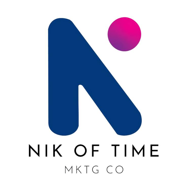 Nik of Time Mktg Co Logo