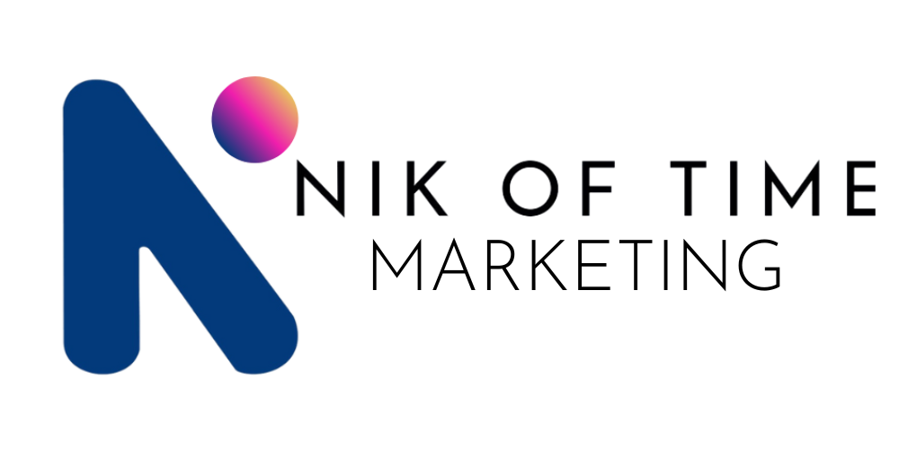 Nik of Time Marketing Logo