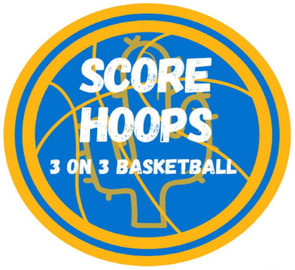 Score Hoops 3on3 Basketball Logo