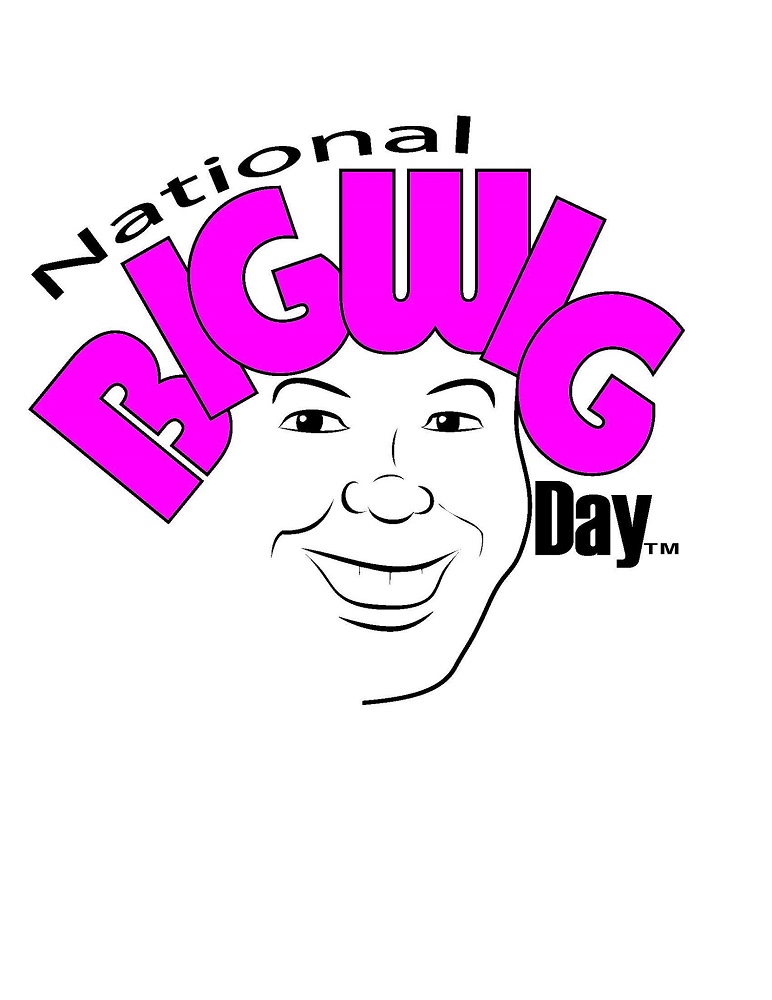 National Big Wig Day! Logo