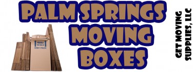 Palm Springs Moving Boxes Logo