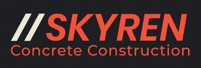 Skyren Concrete Construction Logo