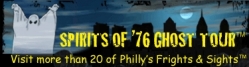 Spirits of '76 Ghost Tour Logo