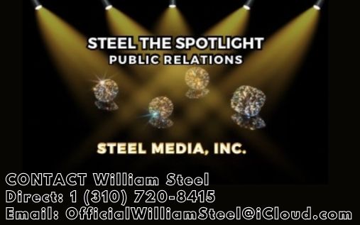 Steel The Spotlight Public Relations, LLC. Logo