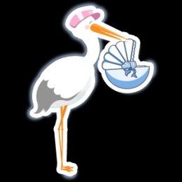 StorkBabyGiftBaskets Logo