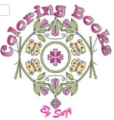 Coloring Books By Suzy Logo