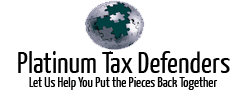 Platinum Tax Defenders Logo