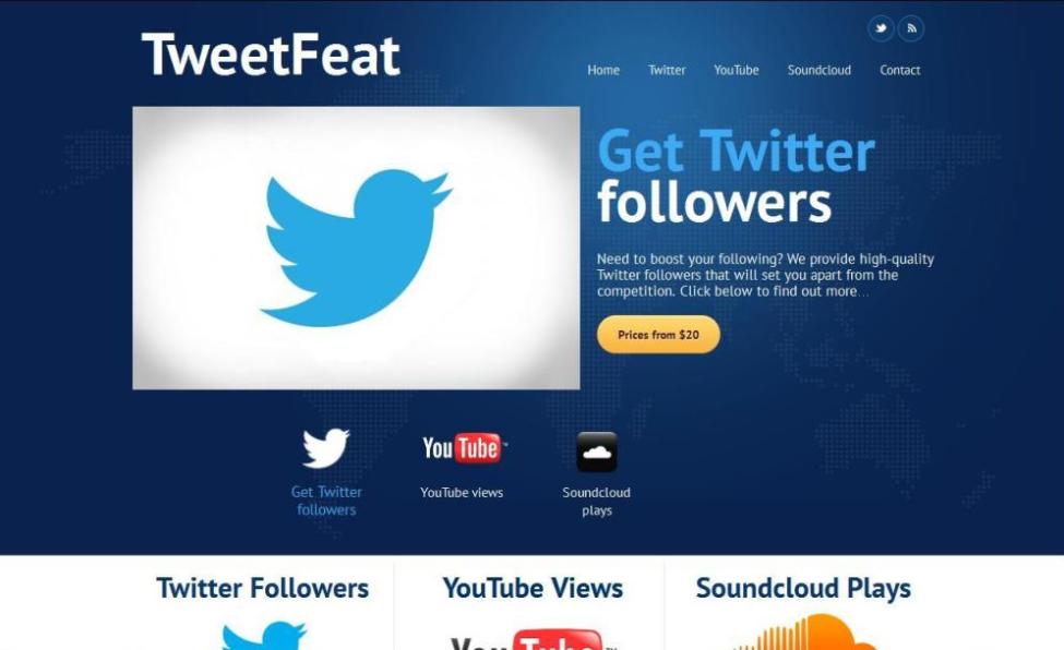TweetFeat Logo