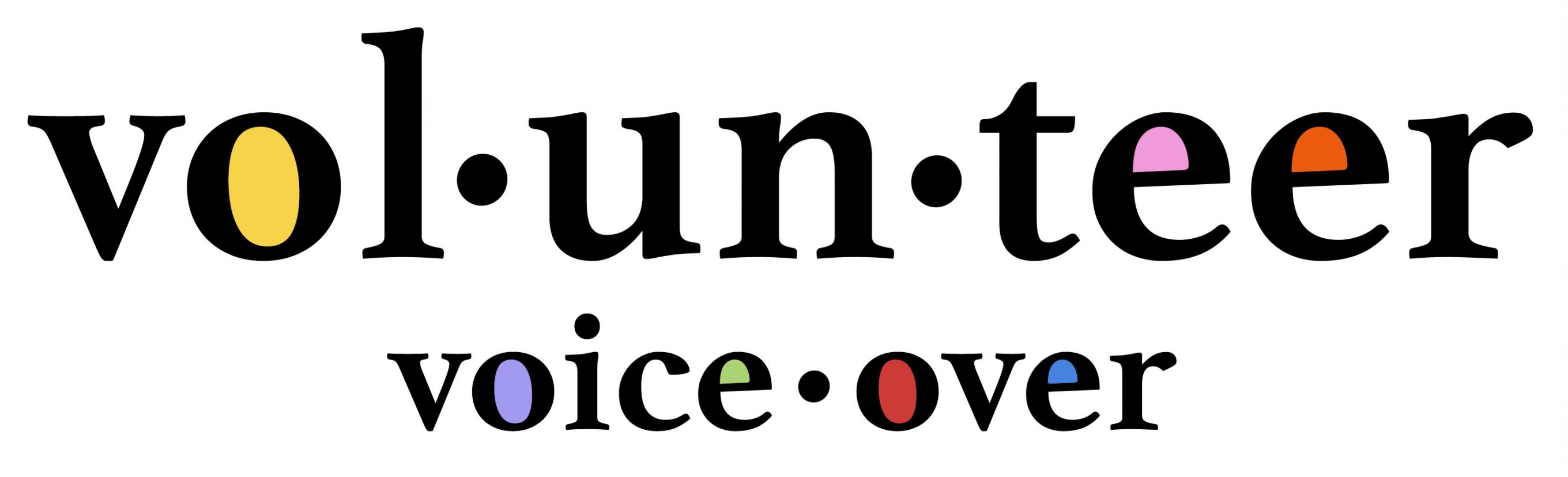 Volunteer Voice Over Logo