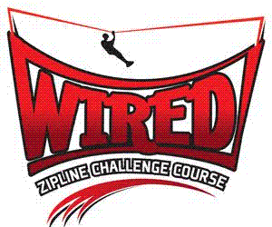 WIRED Zip Line Challenge Course Logo