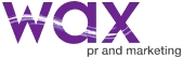Wax PR and Marketing Logo