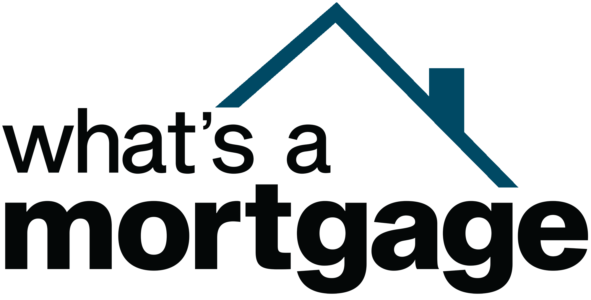 What's A Mortgage Logo