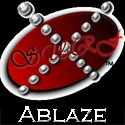 Ablaze with traffic logo