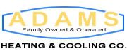 Adams Heating and Cooling Logo