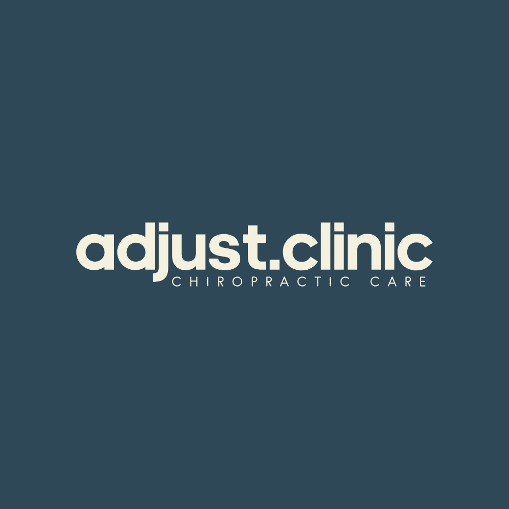 Adjust.clinic Chiropractic Care Logo