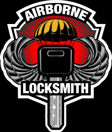 Airborne Locksmith Logo