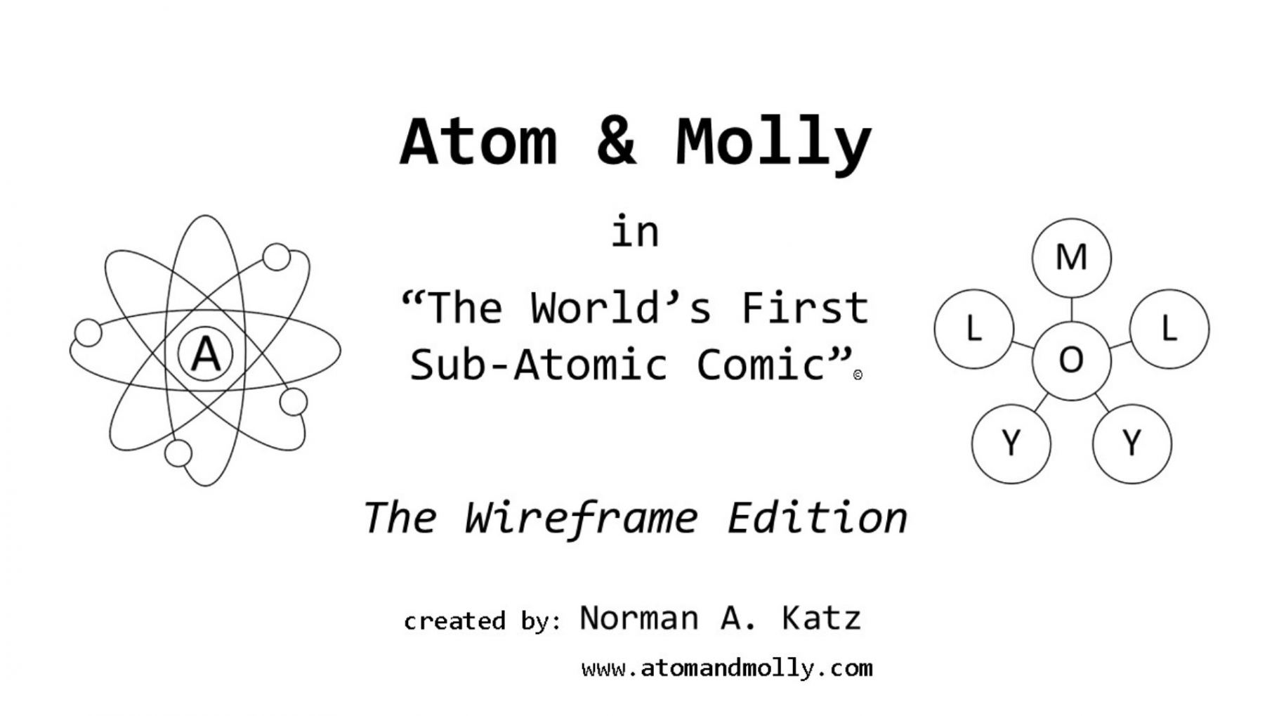 Atom & Molly - The World's First Sub-Atomic Comic Logo