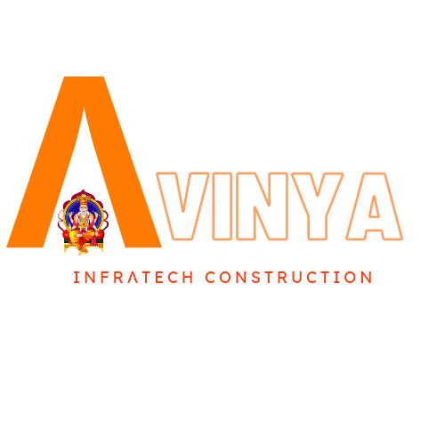 Avinya Infratech Construction Logo