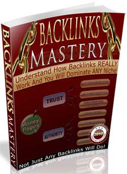 Back Links Mastery | Anchor Text | Ebook