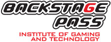 Backstage Pass Institute of Gaming and Technology Logo