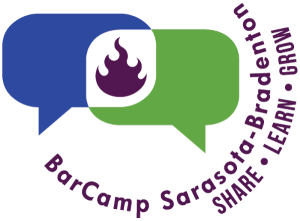 BarCamp Sarasota-Bradenton & Spark Growth Logo