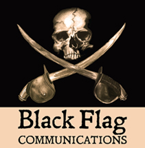 Black Flag Communications Logo