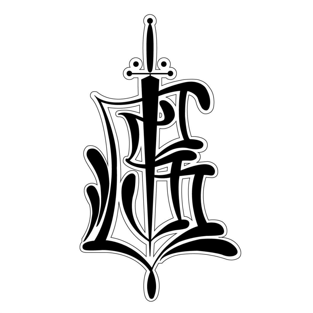 Black Sword Tattoo Parlour Logo