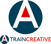 A Train Creative Logo