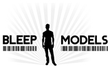 bleepmodels Logo