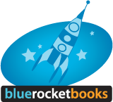 Blue Rocket Books Logo