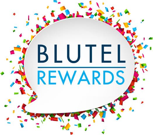 Blutel Rewards Logo