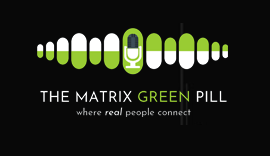 The Matrix Green Pill Logo