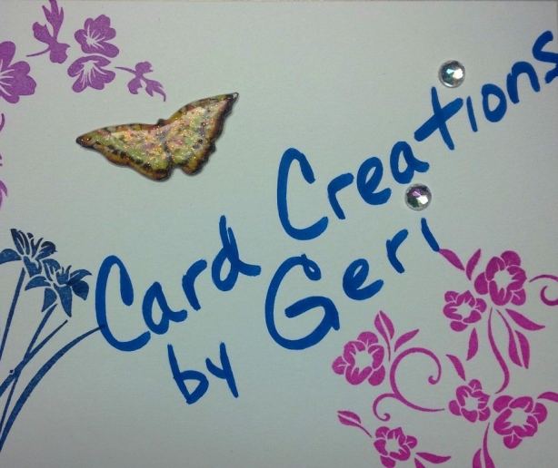 Card Creations by Geri Logo