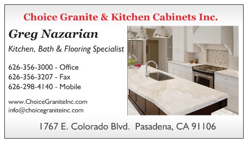 Choice Granite & Kitchen Cabinets Inc. Logo