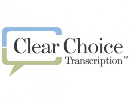 Clear Choice Transcription Logo