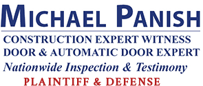 Michael Panish, Construction & Door Expert Witness Logo