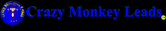 CRAZY MONKEY LEADS Logo