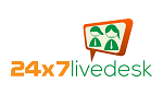 24x7Livedesk Logo