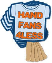 Hand Fans 4 Less Logo