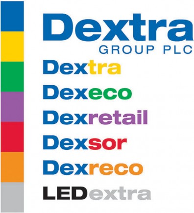 Dextra Group plc. Logo